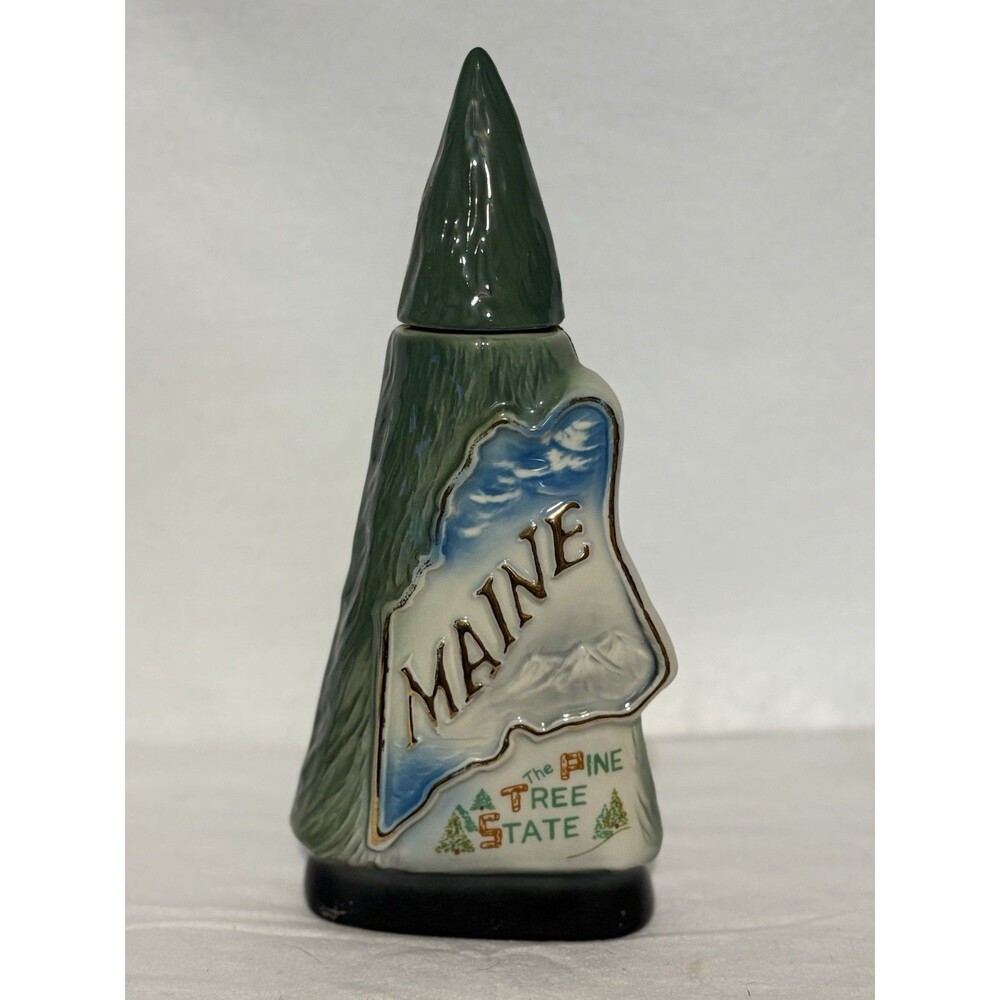 Vintage Jim Beam Whiskey Decanter 150th ANNIVERSARY MAINE 1820-1970